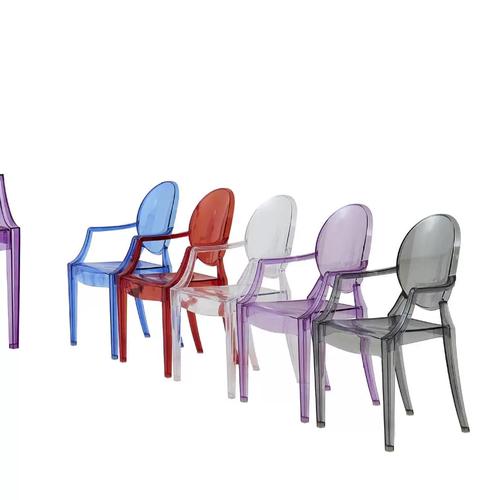 加厚儿童透明魔鬼椅 兼顾安全与美观的亚克力靠背椅新选择